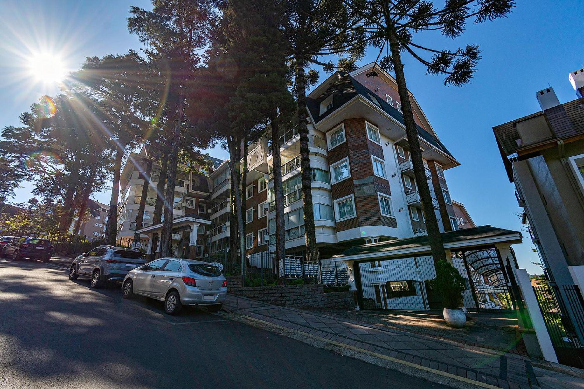 Incrivel Apartamento A 500M Da Rua Coberta Gramado Ngoại thất bức ảnh
