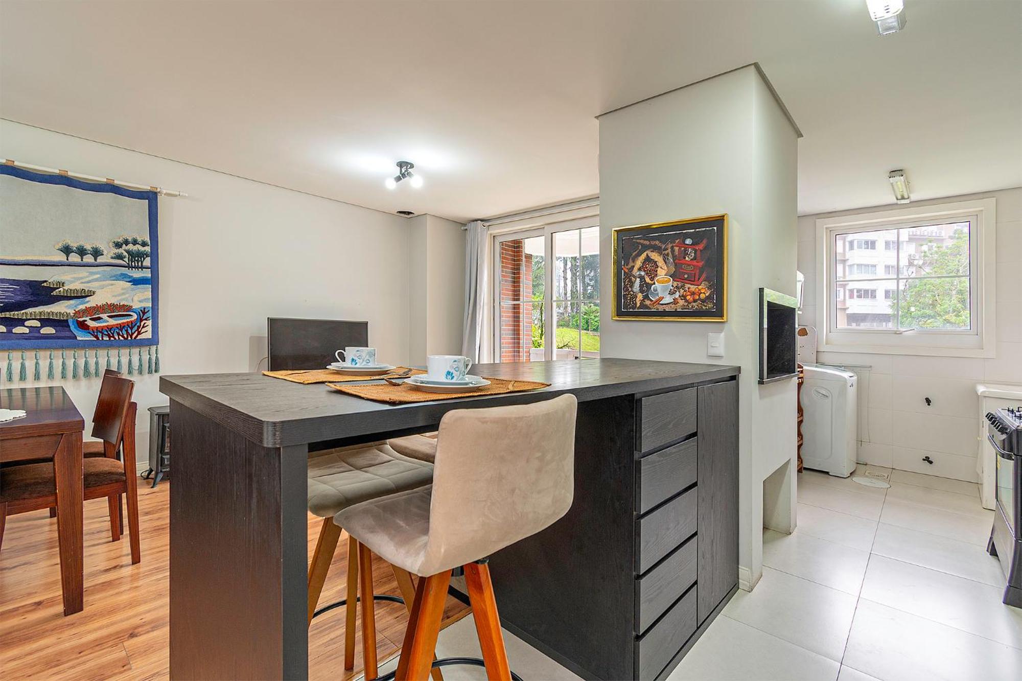 Incrivel Apartamento A 500M Da Rua Coberta Gramado Ngoại thất bức ảnh